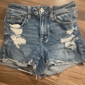 American Eagle Distressed Denim Women Shorts